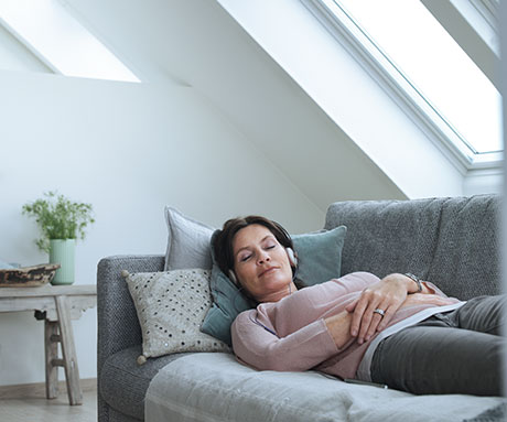 Works through a closed